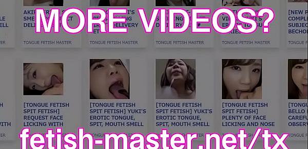 trendsJapanese Asian Tongue Spit Face Nose Licking Sucking Kissing Handjob Fetish - More at fetish-master.net